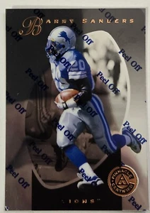 1997 PINNACLE CERTIFIED BARRY SANDERS WITH COATING #11 Lions - Picture 1 of 2