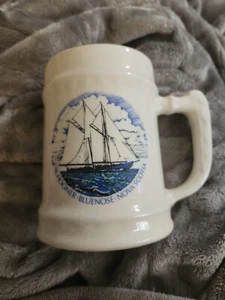 Vintage Bluenose Schoner Nova Scotia Kaffeebecher Tasse Segeln Segelboot Kanada 22k - Bild 1 von 10