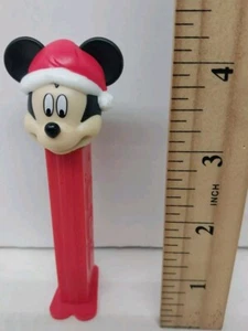 Pez Disney Mickey Mouse Weihnachtsmann Mütze Weihnachtsspender - Bild 1 von 6