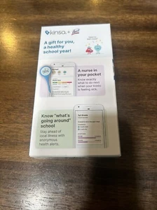 Kinsa KSA-120L Thermometer Bluetooth New - Picture 1 of 4
