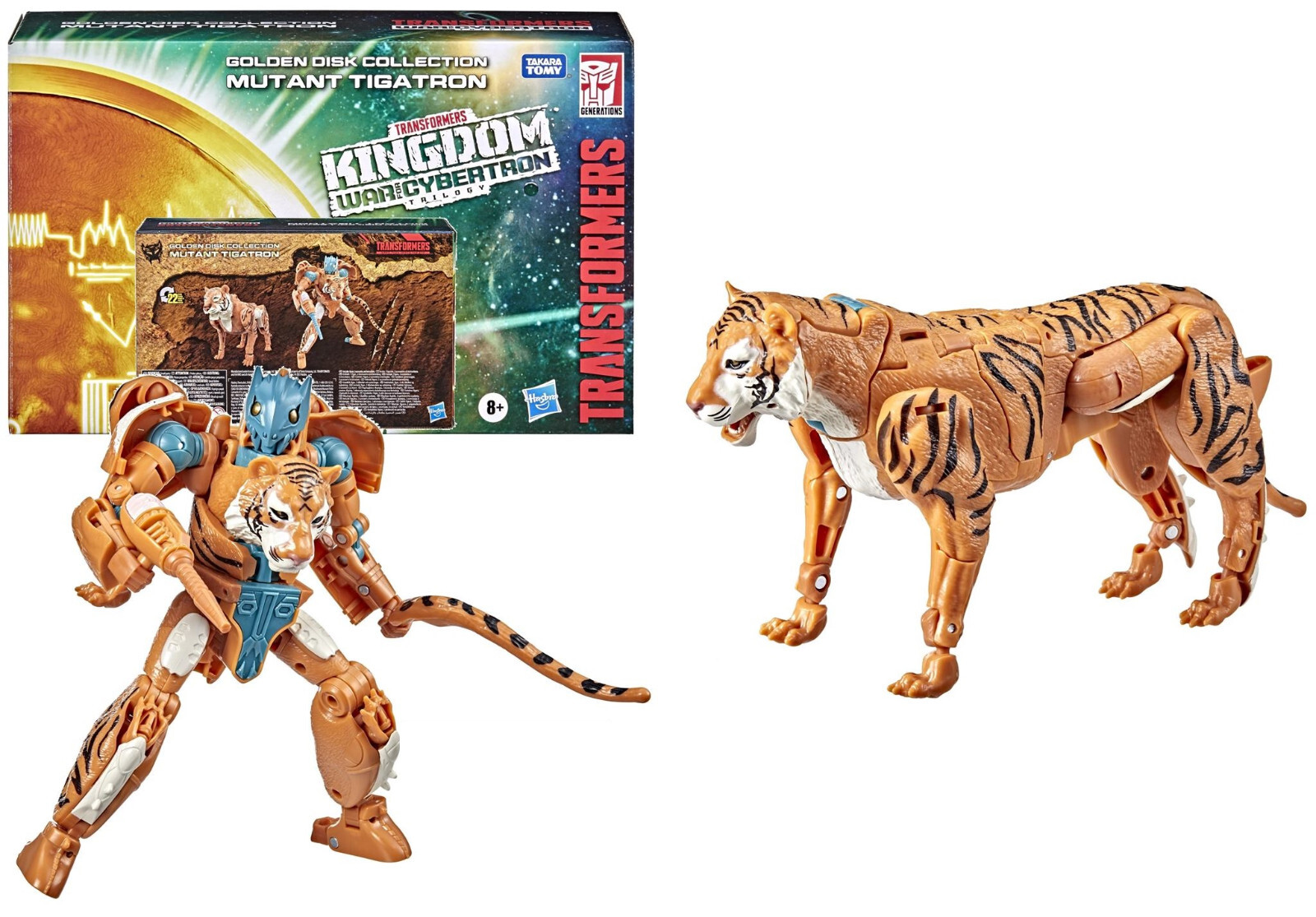 Transformers MUTANT TIGATRON JACKPOT SIGHTS WFC Kingdom Golden Disk Collection | eBay