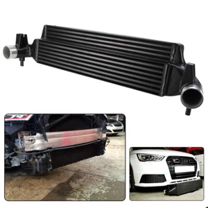 Front Mount Competition Bar & Plate Intercooler EVO1 For Audi S1 2,0TSI Black - Picture 1 of 10