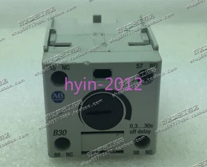 1pcs Used Allen Bradley 100-FPT A30 B30 delay switch 0.3-30S - Picture 1 of 3