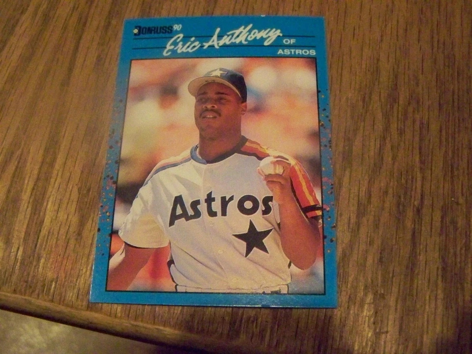 ERIC ANTHONY  1990 DONRUSS THE BEST OF THE NATIONAL LEAGUE BASEBALL CARD #28 - Image 1 of 1