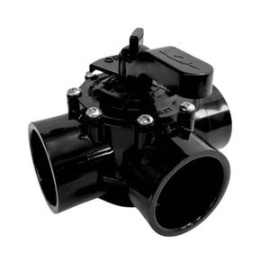 4715 1.5" x 2" 3 Way Valve Diverter Valve CPVC Positive Seal for Pool/Spas - Picture 1 of 5