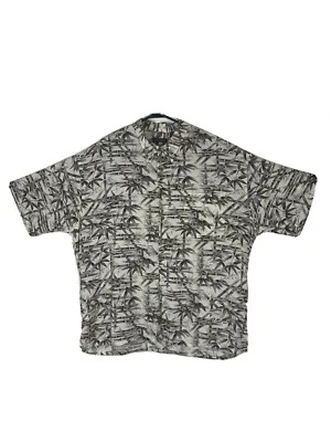 Camisa Hawaiana Pierre Cardin Rayón Vintage Para Hombre Floral Bambú Talla XXL Foto 1 de 4