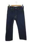Warehouse Nonpareil Waist Overall Jeans Cotton Indigo 32 Used