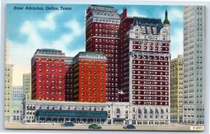 Hotel Adolphus in Dallas Texas Postcard - Picture 1 of 2