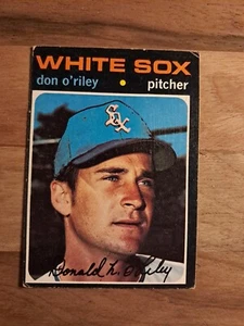 1971 Topps - High # #679 Don O'Riley, White Sox- Pitcher - Picture 1 of 10