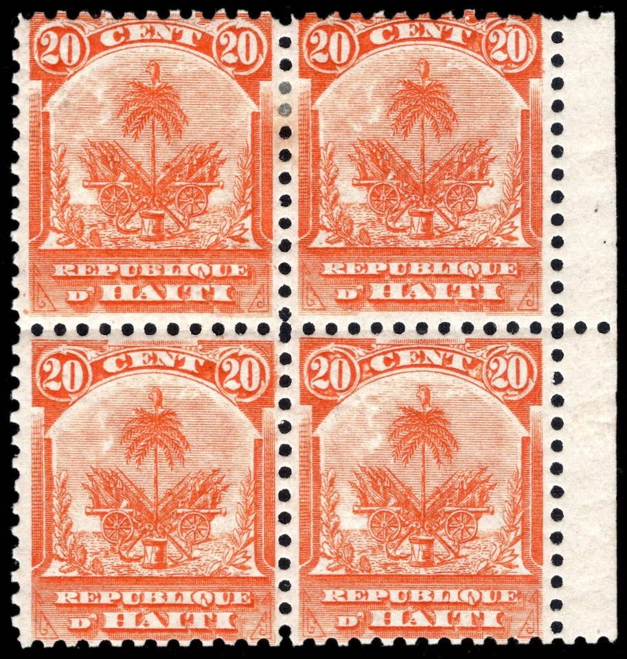 Bloque de 4 chicles originales Haití #51 sin usar Foto 1 de 2