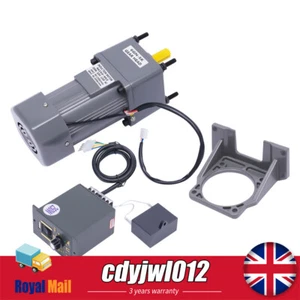 Motor eléctrico de engranaje de CA de 220 V 250 W controlador de velocidad variable salida 0-270 RPM - Imagen 1 de 21