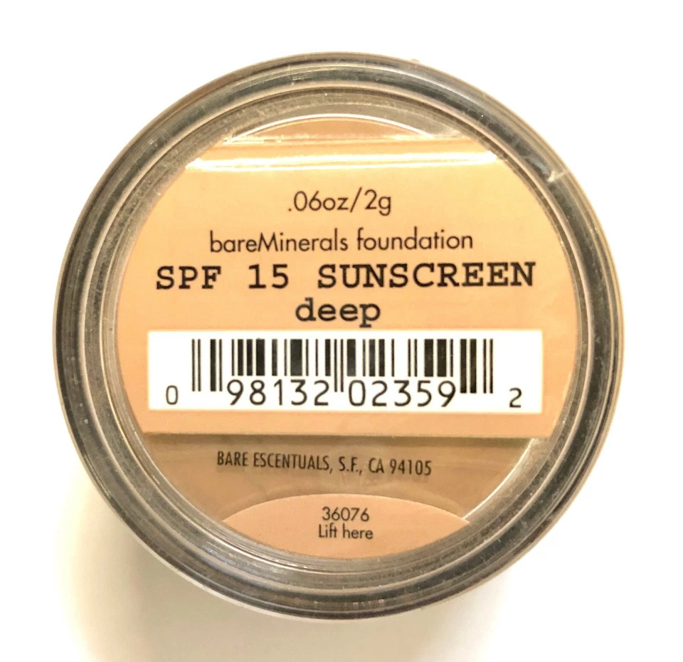 bareMinerals Loose Powder Foundation SPF 15 - Deep  0.6 oz / 2 g - Image 1 of 1