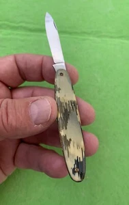 J. PAYA CLAP FOLDING KNIFE NAVAJA MADE SPAIN VINTAGE MINIATURE - Bild 1 von 15