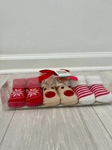 Hudson Baby 3 Baby Socks Soft Cotton Socks Baby 0-9 Months - Picture 1 of 11