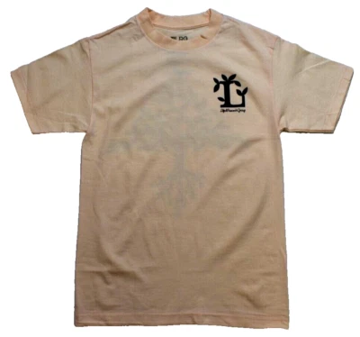 Lifted Research Group Mens LRG Leafy L Peach Shirt NWT Small - Image 1 of 4