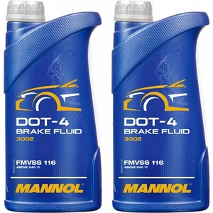2 LITRY PŁYN HAMULCOWY MANNOL DOT4 BREAKE FLUID SAE J 1703 1704 ISO 4925 DOT-4 - Zdjęcie 1 z 4