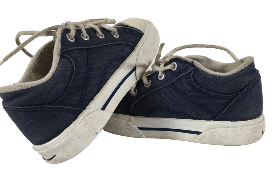 Bebé Niño Pequeño Nike Hermosa Azul Lona Zapatos Talla 8C De Colección Años 90 y2k Foto 1 de 4