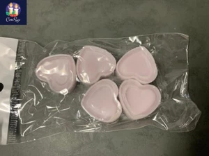 5x Bienenwachs-Wax Melt Lavender Duft Lila Farbe Herz Form Unikat handgeftgt #29 - Picture 1 of 1