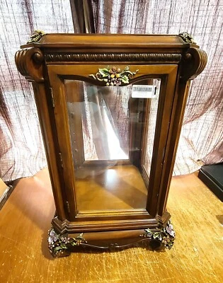 JAY STRONGWATER 24" ALTO X 15" ABOLLADURAS CORDELIA CURIO SWAROVSKI, FALTAN PIEZAS Foto 1 de 4