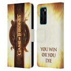 OFFICIAL HBO GAME OF THRONES KEY ART LEATHER BOOK CASE FOR HUAWEI PHONES 4