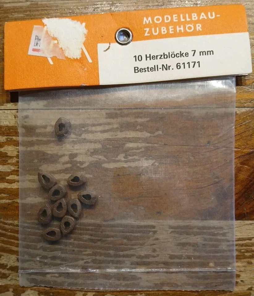 Krick 61171 Herzblöcke 7mm Neu/OVP - Bild 1 von 1