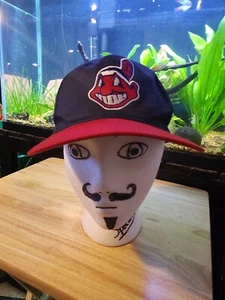 Cleveland Indians Snapback Mütze Chief Wahoo Neu ohne Etikett - Bild 1 von 8