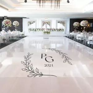 Calcomanía de pared para pista de baile de boda - (D5) - Imagen 1 de 6