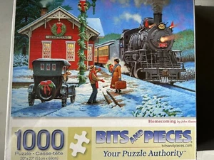 Bits & Pieces 1000 Teile Weihnachten "Homecoming" von John Sloane, Neu 20" x 27" - Bild 1 von 4