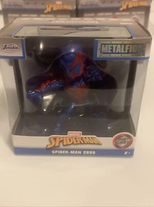 2023 Jada Toys 2.50" Marvel Spider-Man "Spider-Man 2099" Metalfigs Figurine NIB - Picture 1 of 12
