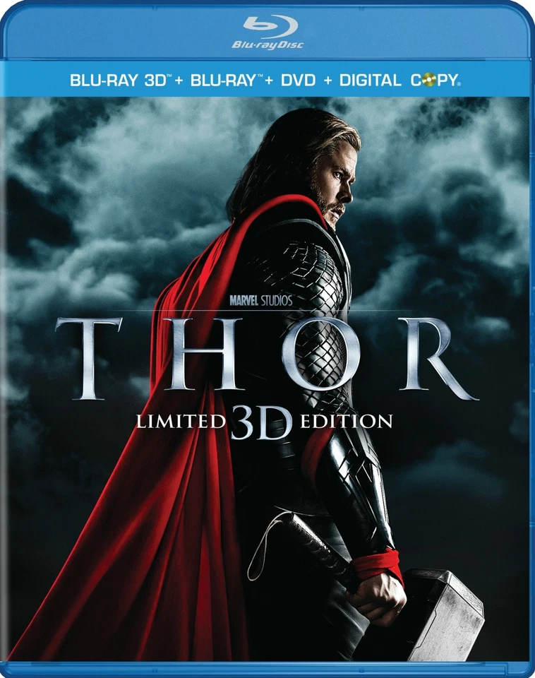 Thor (Three-Disc Combo: Blu-ray 3D / Blu-ray / DVD / Digital Copy) [3D Blu-r... Foto 1 de 1
