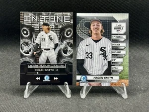 2024 Bowman Draft Hagen Smith Bowman Draft Night & In Tune Chicago White Sox - Picture 1 of 2