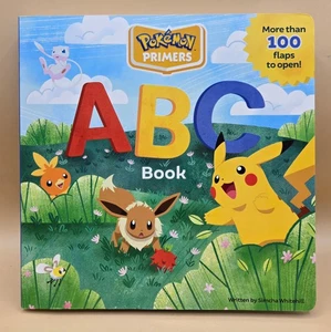 2021 Pokémon Primers: ABC Book , Open 100 Flaps, by Simcha Whitehill BRAND NEW - Imagen 1 de 17