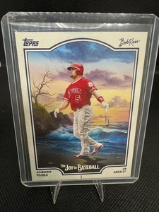 2025 Topps x Bob Ross the Joy of Baseball Albert Pujols - Bild 1 von 2