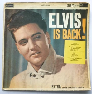 Elvis Presley Elvis Is Back LP RCA SF5060 VG/VG 1960 Elvis Is Back - Imagen 1 de 9
