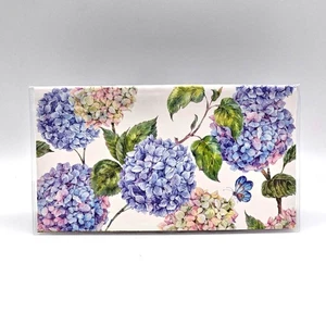 Floral Hydrangea Pocket Planer 2026-2027 Calendar Vinyl Cover 6.5" by 3 5/8"  - Picture 1 of 8