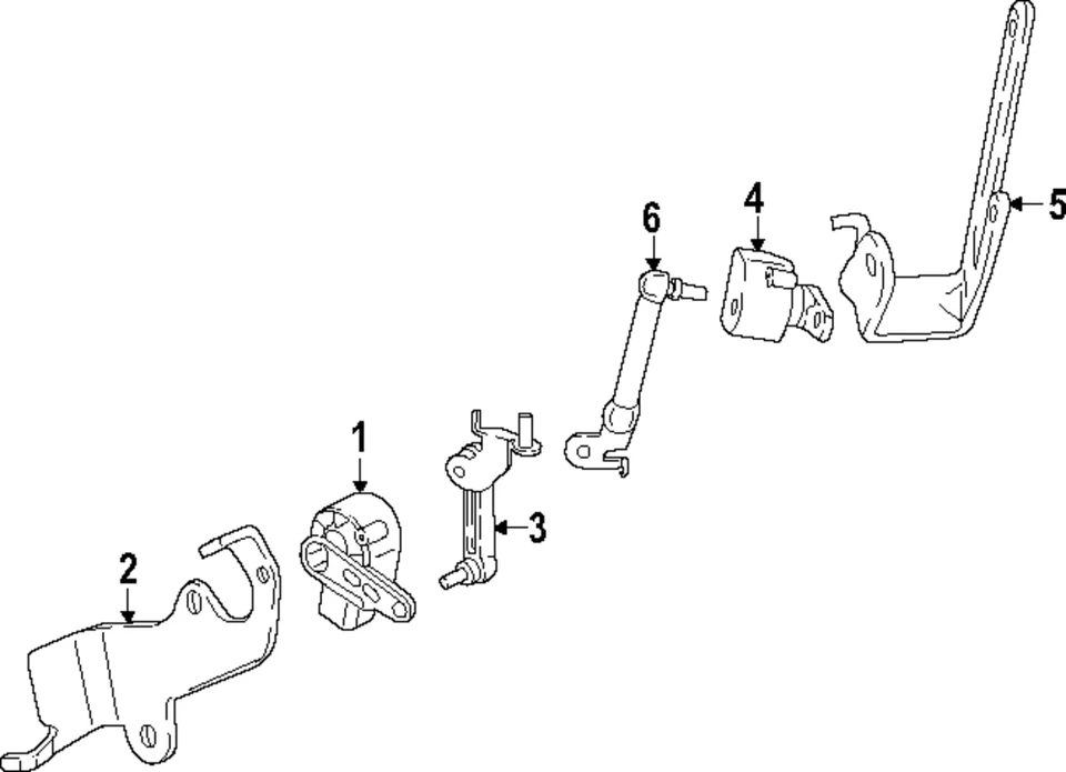 Varilla de control sensor trasero original BMW 37-14-8-846-502 Foto 1 de 1