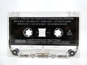 Eazy-E – Str8 Off Tha Streetz Of Muthaphukkin Compton (Cassette Tape) Ruthless - Picture 1 of 8