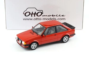 1:18 Otto Mobile OT1049 Ford Escort XR3i MK3 Sunburst Red 1985 - Picture 1 of 4
