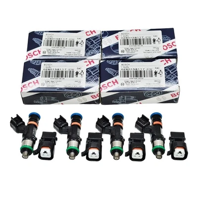 4X Genuine Bosch Fuel Injectors 52lb 550cc For EV14 Audi A4 Golf Jetta Passat  Foto 1 de 4