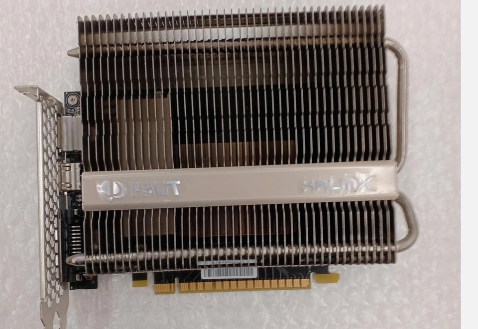 Palit GeForce GTX 1050 Ti KalmX 4GB Passive Fanless Graphics Card - Image 1 of 1