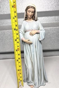 Statue, Maria Mutter Gottes Statue, 8" hoch, schönes Stück für die Feiertage - Bild 1 von 4