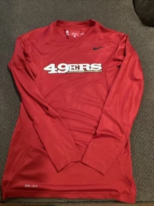 Camisa de Entrenamiento San Francisco 49ers Nike On Field Elastizada Para Hombres L Excelente Estado - Imagen 1 de 4
