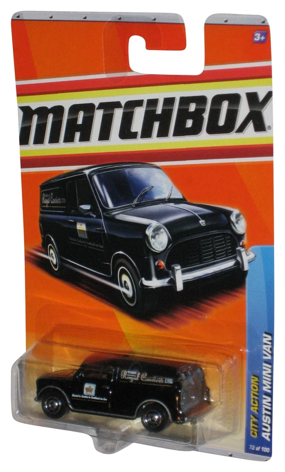 Matchbox City Action (2010) Black Austin Mini Van Toy 72/100 - Image 1 of 1