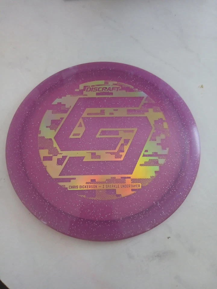 💥Discraft Chris Dickerson Z Sparkle Undertaker Purple/Gold   - Image 1 of 3