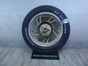 1983 Yamaha Virago XV920 Midnight Y633-2) gold rear wheel rim 16in - Picture 1 of 12