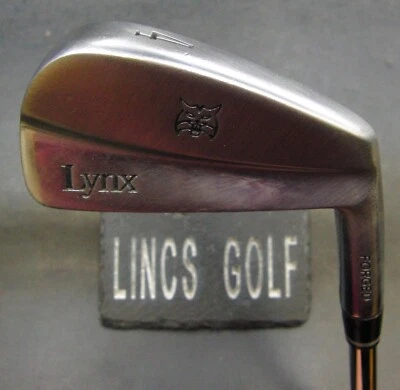 Lynx Forged 4 Iron Stiff Steel Shaft Lamkin Grip - Image 1 of 4