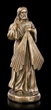 Kleine Jesus göttliche Gnade Figur - bronziert - Heiligen Figur Glauben Religion