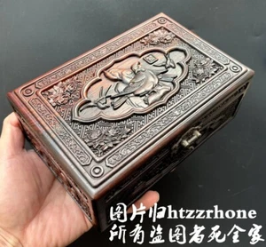 Natürliche Rosenholz Mandarine Ente Box Einäscherung Urnen Haustier Asche Denkmal Andenken - Bild 1 von 7