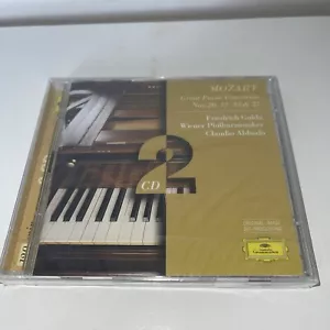 Mozart - Great Piano Concertos 20 21 25 & 27 2 X CD Album New & Factory Sealed - Picture 1 of 2