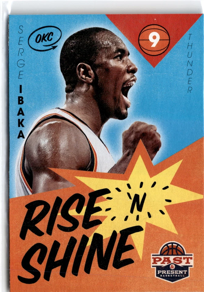 2012-13 Panini Past & Present #85 Serge Ibaka Rise N Shine - Image 1 of 2